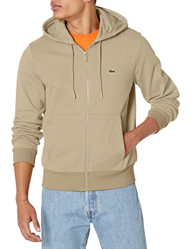 た*ー様 LACOSTE ベージュ ジップアップジャケット US M Amazon.com: Lacoste Men's Zip-Up Fleece Hoodie, Lion, 4X-Large