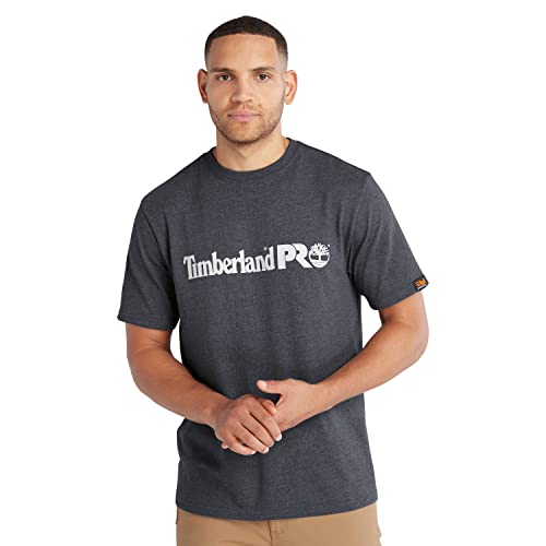 Timberland PRO mens Core Linear Logo Short-sleeve T-shirt