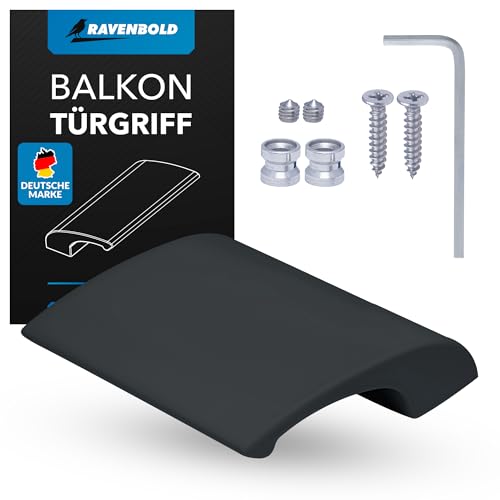 RAVENBOLD Balkontürgriff für Außen - Extrem stabiler Terassentür Griff...
