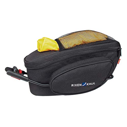 Rixen und Kaul KlickFix Unisex Fahrradtasche Contour Magnum Fahrradtasche, schwarz, Standard