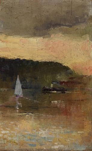 Art Mural Classique Coucher de soleil sur le port de Sydney tableau moderne toile chambre 60x90
