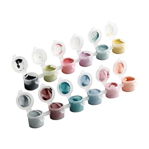 Amagogo Ceramic Pigments, Underglaze Color Pigment, Art Paint Set, Pottery Glaze Painting Art Crafts, for Adults and Kids, Craft painting on Ceramic,Wood, Rocks, Style A