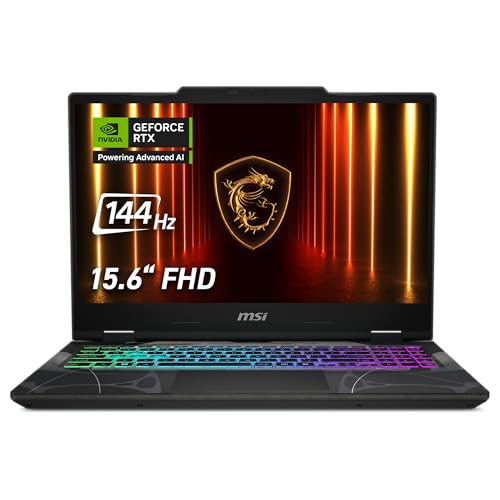 MSI Cyborg 15 Gaming Laptop| Intel Core 7 240H | NVIDIA GeForce RTX 5050 | 15.6 FHD 144Hz Screen |16GB DDR5 RAM | 512 GB SSD | Windows 11 Home