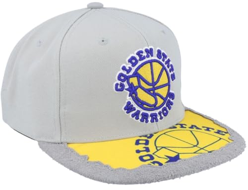 Mitchell & Ness Golden State Warriors Munch Time Snapback Hat miniatura 1