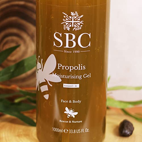SBC Skincare Propolis Moisturising Gel - 1000ml, Brown, 1 l (Pack of 1) - Image 3