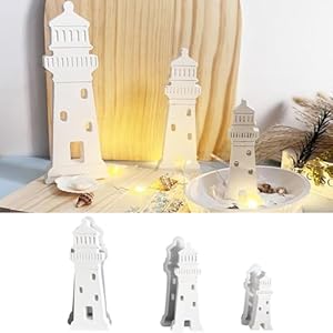 Nexoria Silikonformen Leuchtturm 3 Stück