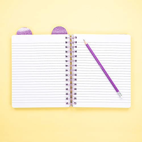 Cuaderno espiral para niños con cubierta holográfica miniatura 3