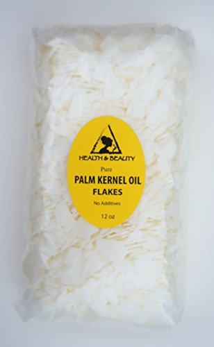 Palm Kernel Oil Flakes Pure Natural for Soaps Cosmetics 12 oz