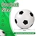 Civaner 20 Pcs Mini Soccer Basketball for Kids 4 Inch Inflatable Rubber Small Basketballs Gifts Toddlers Bouncy Toys Balls for Sports Beach Pool Theme Party Favor(Soccer Style)