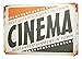 Produktbild Blechschild Vintage Retro Metallschild Wandschild Blech Poster Nostalgie Kino