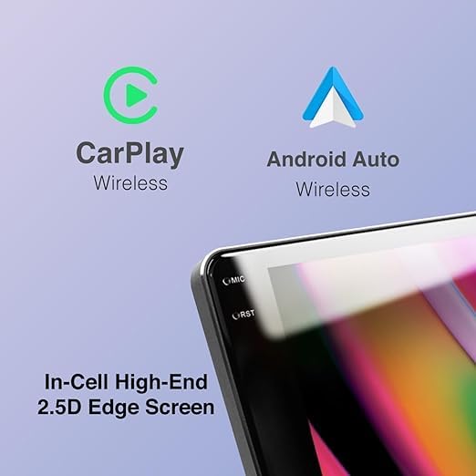 Image of Diamond 2K Car Android System |4GB+64GB|10.4 Inches Ultra Wide| 1 Year Replacement Warranty| QLED Display|Wireless Carplay & Android Auto|Include Fisheye Ultra HD Camera 170 Degree