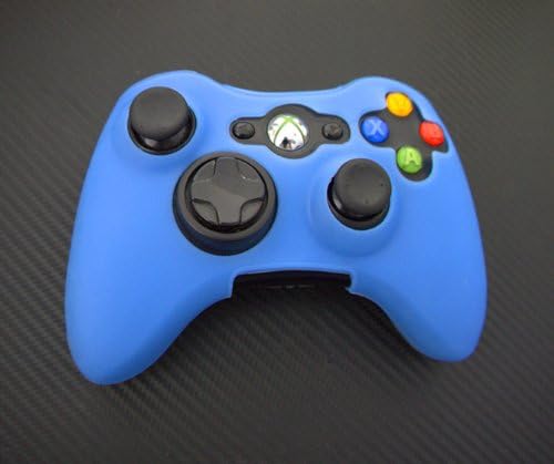One Piece 1x for Xbox 360 Remote Controller Silicon Protective Skin Case Cover (Blue)