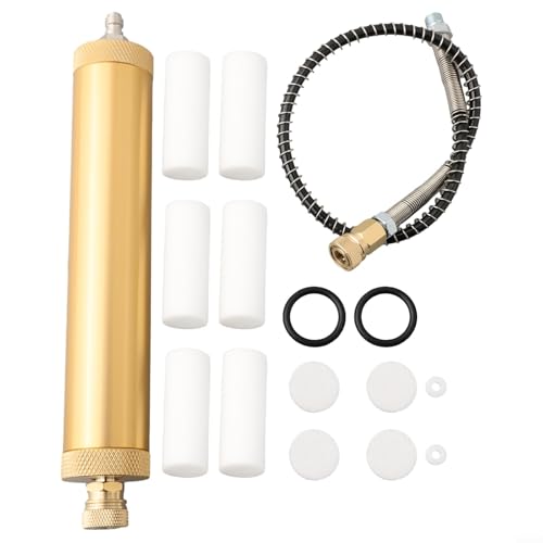 Separador de agua de aceite de alta presión de 30 Mpa 4500 PSI para filtro de aire de compresor con carcasa de aluminio de aleación sin costuras y eficiencia de filtración del 99.9 %