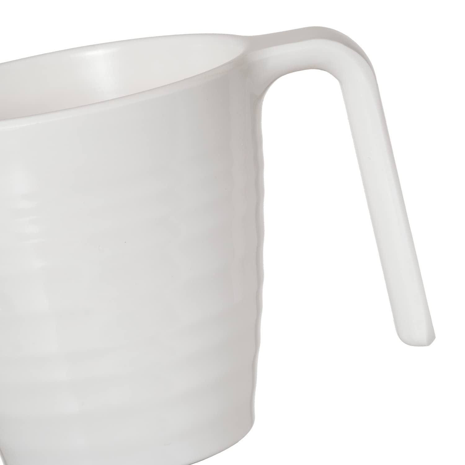 Melamina zestaw naczyń kempingowych dla 4 osób, Crema Design 16-częściowy + 16 szklanek Milano, kieliszki do wody, kieliszki do szampana, na piknik, do grillowania