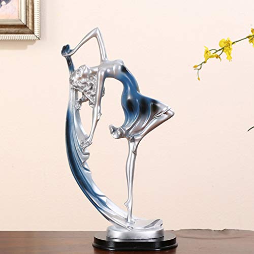 Toyandona Dance Movements Figurine Resin Ballerina Figure Dancing Girl Statue Sculpture Home Decor Art Sculpture Figure Desk Ornament Statuette #TOP5