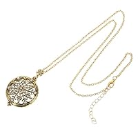 CALLARON Collana Con Lente D'Ingrandimento Collane Con Lente D'Ingrandimento Lenti D'Ingrandimento Medaglione Del Coperchio Specchio D'Ingrandimento Collana Con Ciondolo