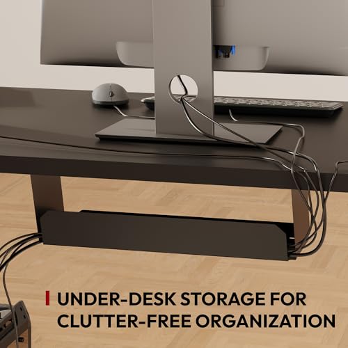 SANODESK Höhenverstellbarer Schreibtisch mit EINTEILIGER Tischplatte – Ansicht 4