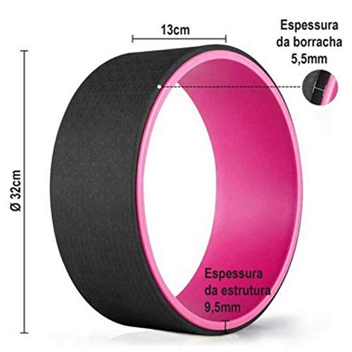 Roda Yoga Anel magic Wheel Pilates flow circle 892 - Lorben