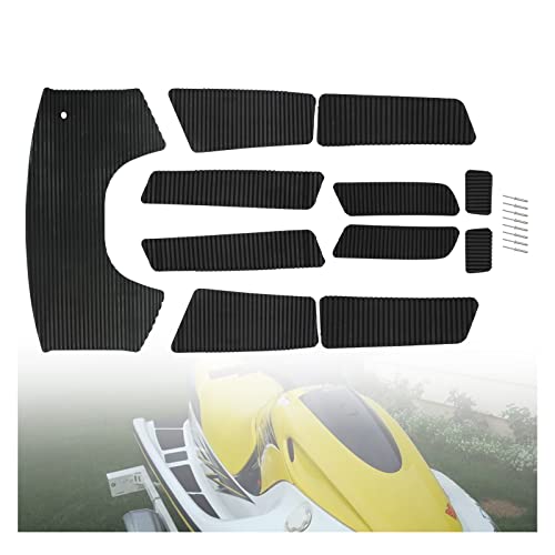 LOSTAR Traction Mats Foot Pads Compatible with Yamaha 1997-2000 WaveRunner GP760, 1998-2000 GP800, 1997-1999 GP1200
