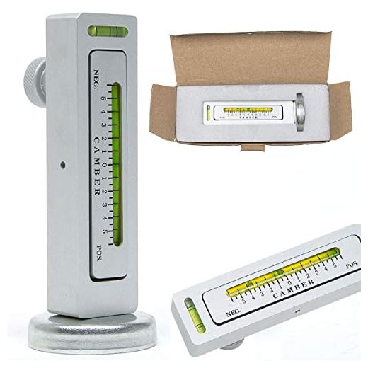 YALEEE Adjustable Magnetic Gauge Tool Camber Castor Strut Wheel Alignment Truck Car