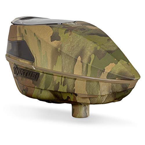 Virtue Spire IV Electronic Paintball Loaders/Hoppers - 280 Brush Camo - Thumbnail 2