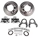14 Bolt Complete Disc Brake Conversion Kit Replacement for Chevy C20 C30 K20 K30 14-bolt Rear Ends