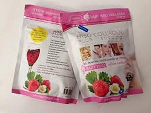 Hiso Collagen Plus 15000 Mg Aura Whitening Skin Care Glutathione Anti Aging