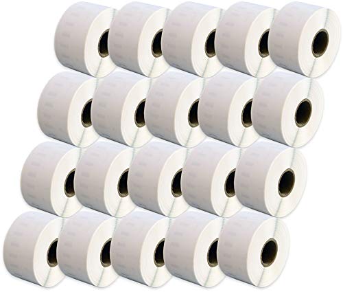 Prestige Cartridge 20x 99012 S0722400 36mm x 89mm Etiquetas de dirección (260 Etiquetas/Rollo) para Dymo LabelWriter 4XL, 310, 320, 330, 400, 450 Turbo/Twin Turbo/Duo & Seiko Smart