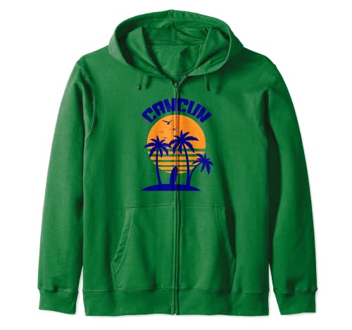 Camisa Cancún México Beach Souvenir Gift Sudadera con Capucha