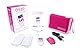 TensCare Ova+ Schmerzlinderung bei Menstruationsbeschwerden. 4 Modi mit und 2 Wiederverwendbare Elektrodenpads, USB Aufladbar
