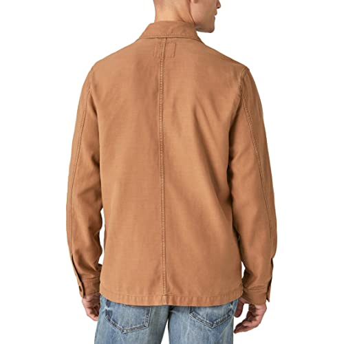 Lucky Brand Men's Slub Twill Military Jacket3