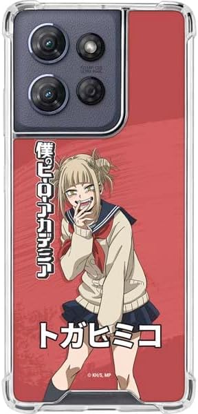 Skinit Clear Phone Case Compatible with Moto G Play 5G (2025) - Officially Licensed My Hero Academia Himiko Toga Season 5 Design