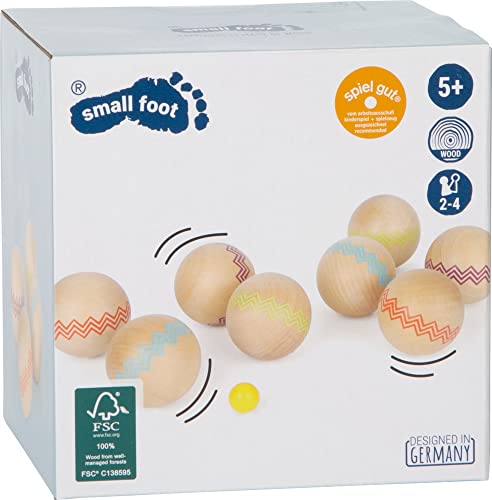 small foot Boule \"Active\" aus FSC® 100{db84128790ced0d0dc63d06d9fa45b71bea1ee72728121ab53ad11ebd2918f06}-zertifiziertem Holz, Outdoor-Familienspiel, ab 5 Jahren, 12029 small foot Boule \"Active\" aus FSC® 100{db84128790ced0d0dc63d06d9fa45b71bea1ee72728121ab53ad11ebd2918f06}-zertifiziertem Holz, Outdoor-Familienspiel, ab 5 Jahren, 12029