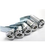 XJJ-MS705 Longer Wing Lock Electric Cabinet Box Lock Communication Cabinet Door Lock Lock Industrial Door Lock 1Pcs(with key-H18)