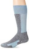 Thorlos Women's Skx Max Cushion Ski Over The Calf Socks, Laser Blue, Medium