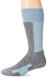 Thorlos Women's Skx Max Cushion Ski Over The Calf Socks, Laser Blue, Medium