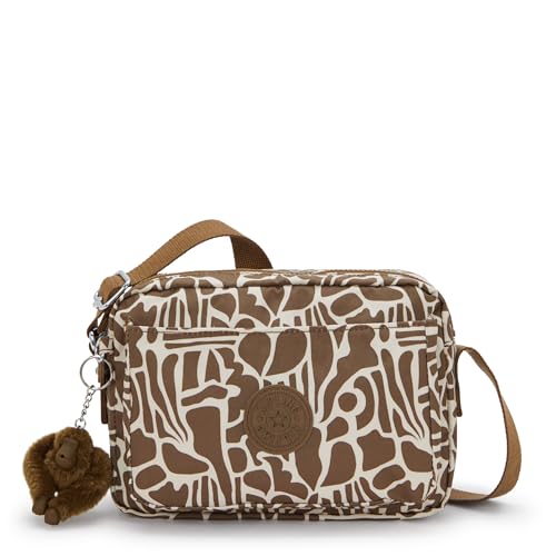Image of Kipling Women's Abanu Medium Crossbody Bag, Lightweight, Adjustable Nylon Waist Pack with Multi-Compartment Zip Pockets
