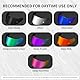 PSLER Helm Visier für EXO R420(NICHT kompatibel mit R520) - Verspiegelt Helmvisier Getöntes Visier Motorradhelm Zubehör Ersatz(Dunkelschwarz)