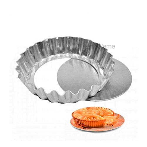 Forma Para Torta Crespa Fundo Falso 9cm Com 12 Unidades Caparroz Cód: 274