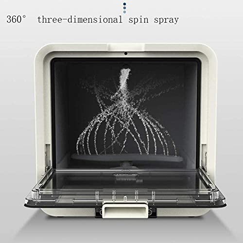 Aanrecht vaatwasser, draagbare compacte vaatwasser met LED Display, volledig automatische tafelblad vaatwasser, anti… - Afbeelding 6