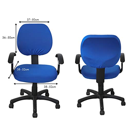 Mumusuki 2 Pcs Desk Office Chair Seat Covers - Image 2