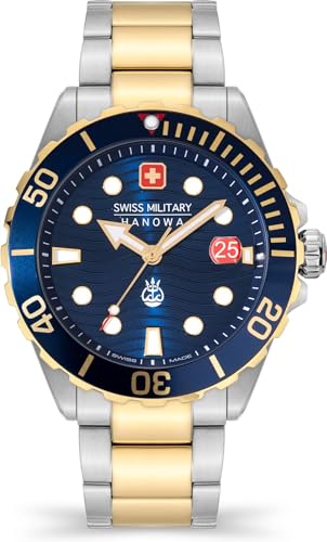 Montre de plongée Swiss Military Hanowa SMWGH2200360 excellence et acier suisse