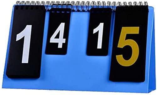 Marcador portátil Mini Scorer negro 4 dígitos