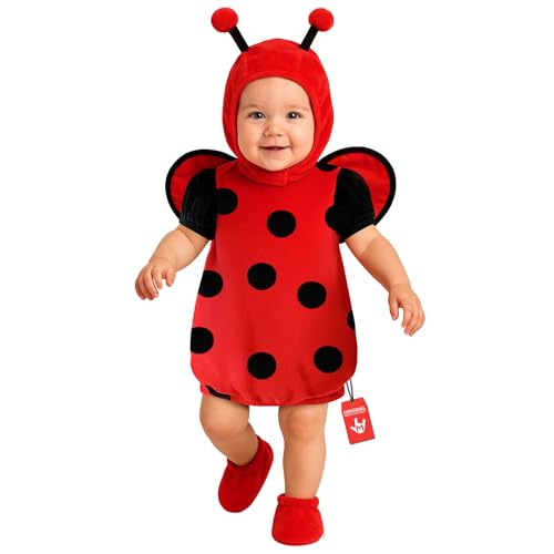 Morph Lady Bug Costumes For Kids Lady Bug Costume Toddler Ladybugs Baby Costume Halloween Costumes For Kids (3-4Y)