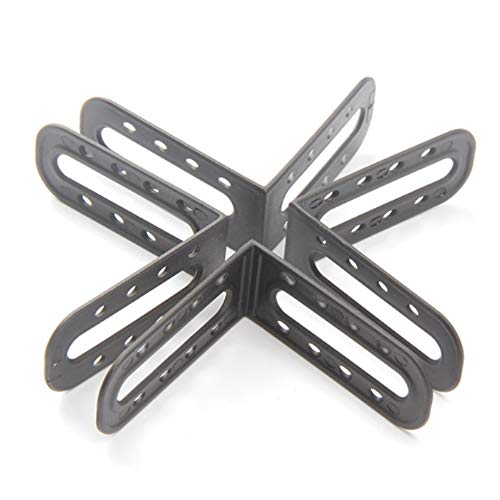 TOPmontain 25 peças de ferramentas de nivelamento de ângulo macho durável, posição fixa, nivelamento