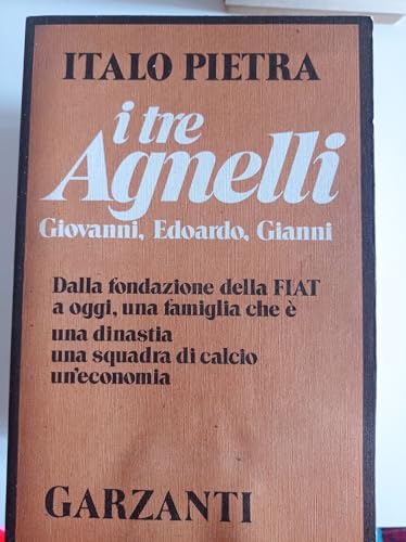 I tre Agnelli (Giovanni, Edoardo, Gianni)