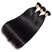 Straight Bundles Human Hair 100% Unprocessed 12A Brazilian Hair 16 18 45666