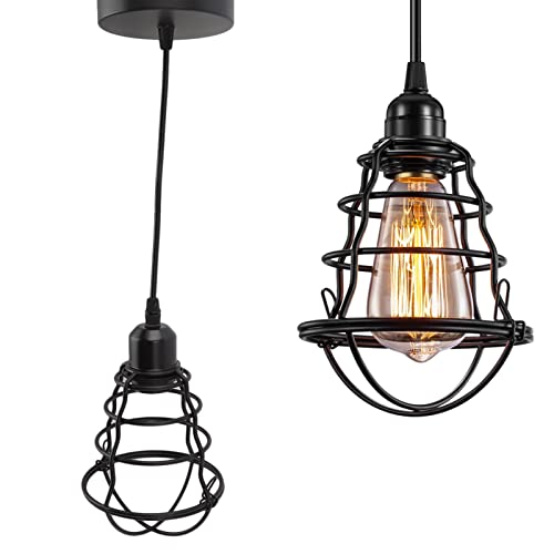 Lustre industriel en fer pour créer une ambiance chaleureuse au salon