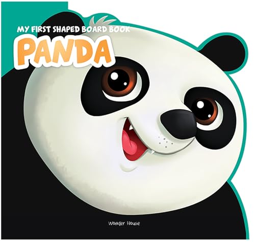 Image of My First Shaped Board book - Panda, Die-Cut Animals, Picture Book for Children (My first shaped board books)