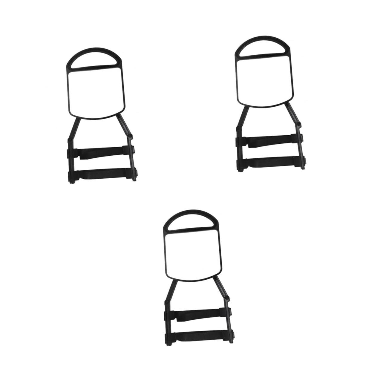 Amosfun 3 Piezas Espejo Extensible Ajustable para Remolque de Vehículo Retrovisor de Acoplamiento para Caravanas y Remolques Accesorio Práctico y Multifuncional